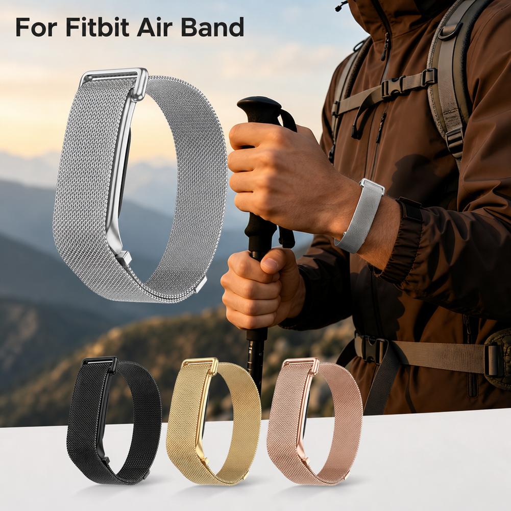 Milanese Loop Magnetic - Magnetic Milanese Watch Strap For Google
