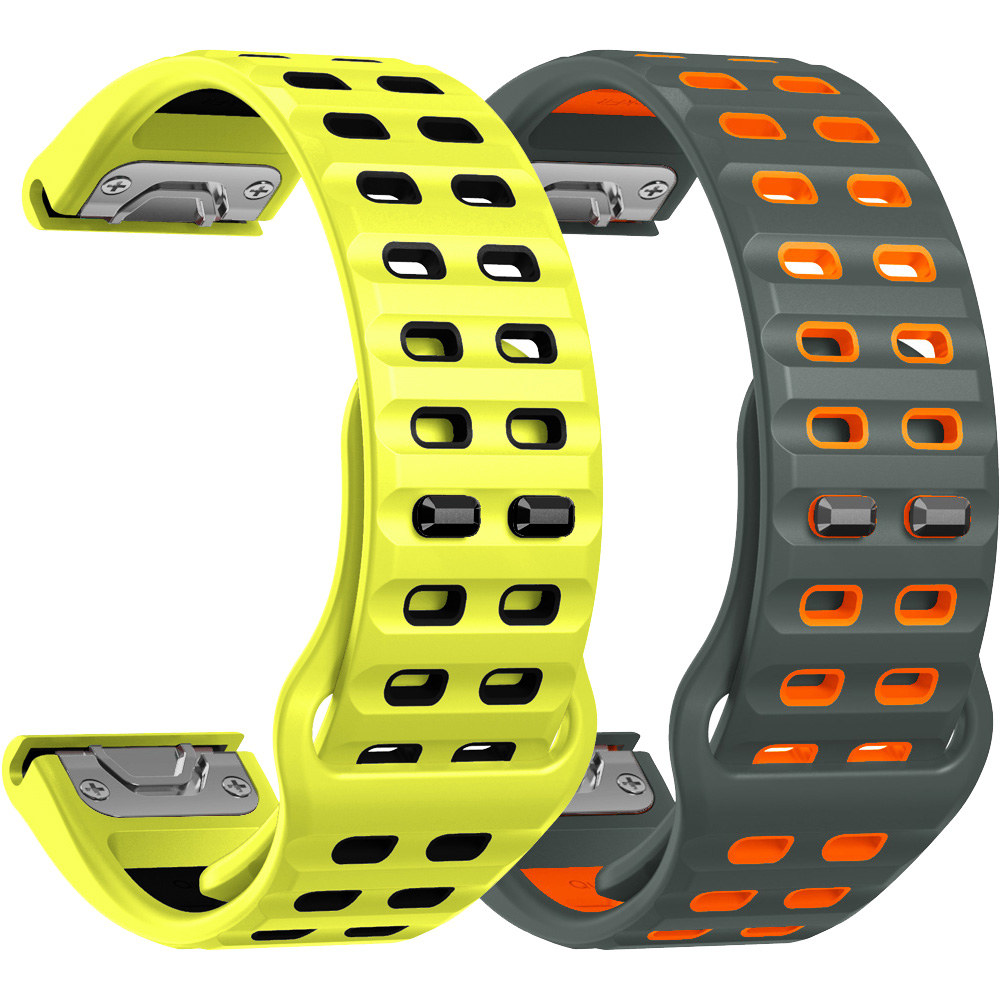 Silicone Watch Band 22Mm - Quickfit 26mm, 22mm Watch Band Strap