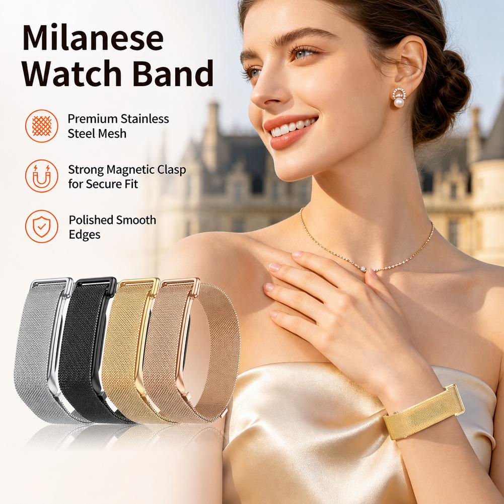 Magnetic Milanese Watch Strap  - đánh giá và giá Milanese Loop Magnetic