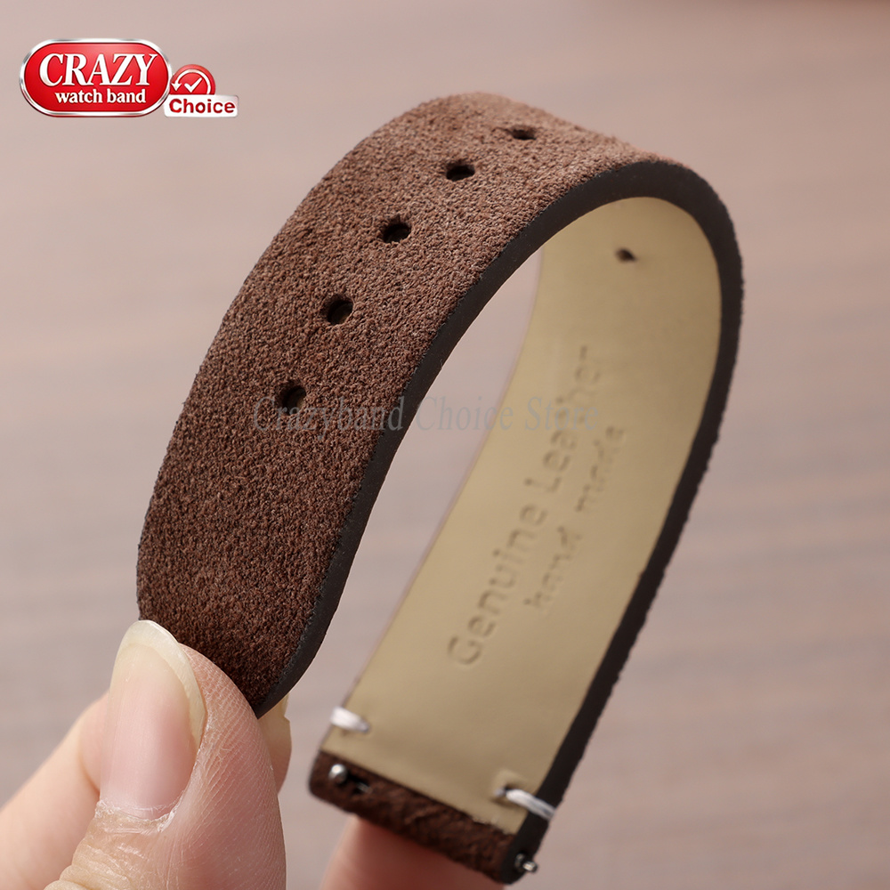 20mm 22mm Suede Leather Watch  - đánh giá và giá Suede Strap Watch