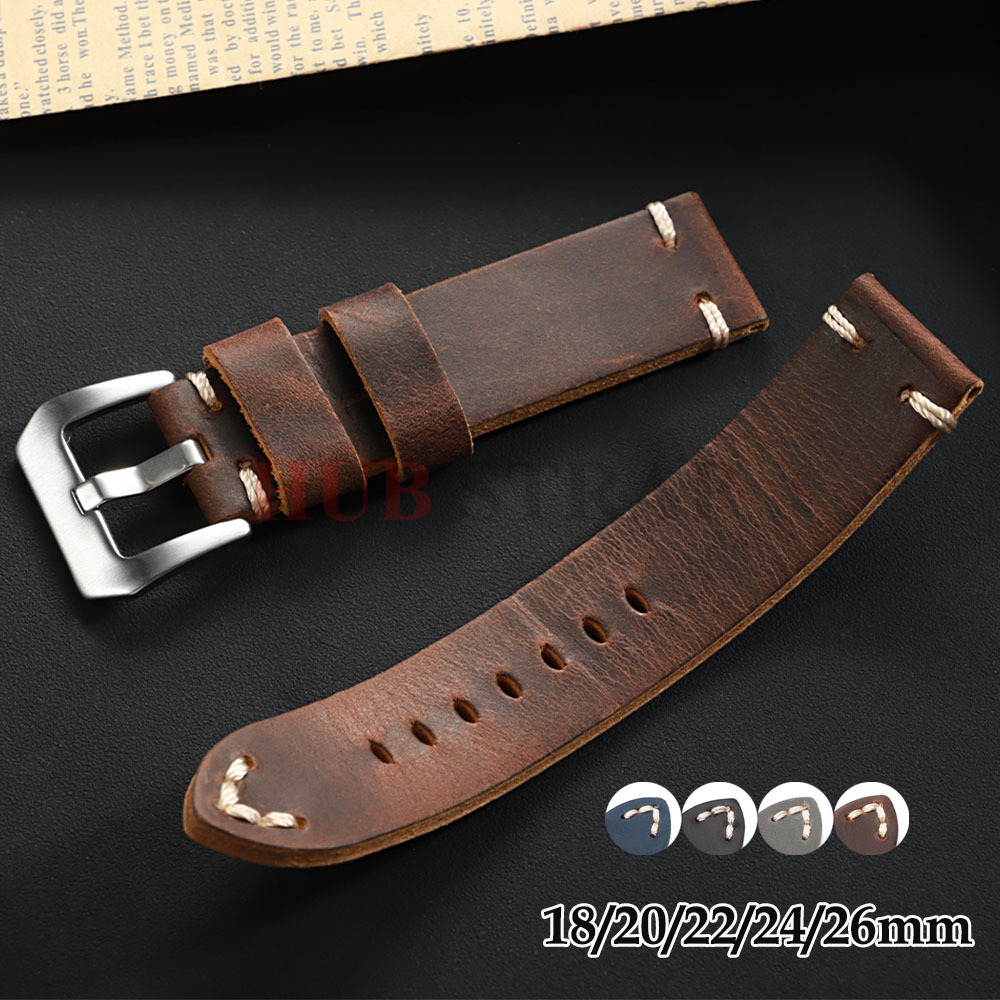 18mm 20mm 22mm 24mm 26mm Vinta - đánh giá và giá Suede Strap Watch