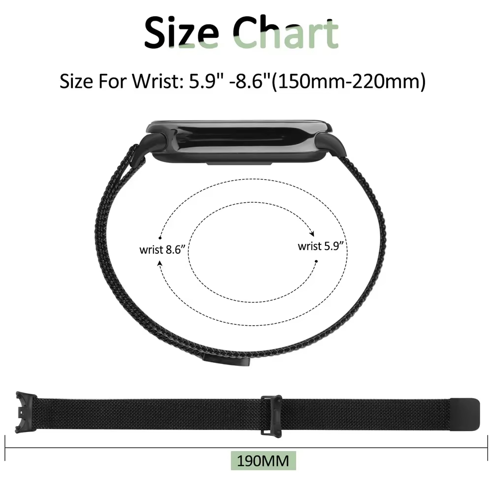 Metal Milanese Loop Strap For  - đánh giá và giá Milanese Loop Magnetic