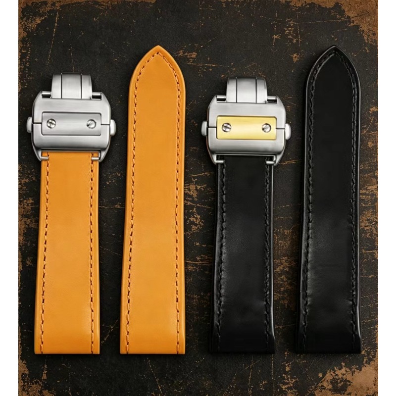 Genuine Lea/ther Watch Strap f - đánh giá và giá Cartier Watch Santos